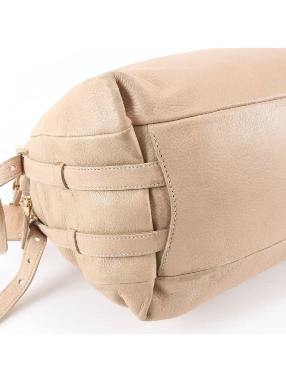 ★SOLD★ Prada Leather Tote Shoulder Hand - Picture 5 of 9